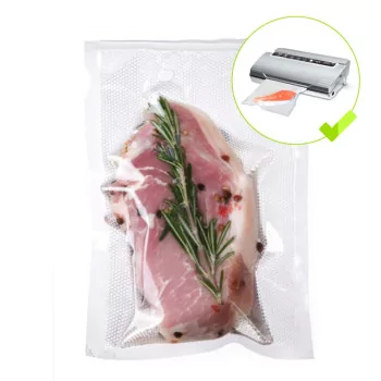 Poche sous vide cuisson gaufré