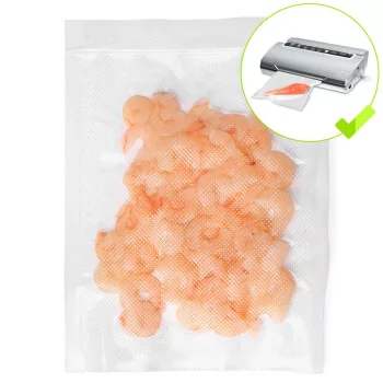 Sachet sous vide conservation gaufré